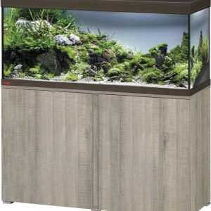 0613062 AQ+MEUB VIVALINELED 240L GRIJS BEUK/BRONS+LED+POMP+VERW 120*40*50