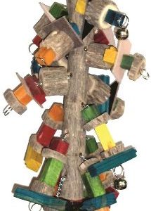 BT2999 JUMBO MACAW 2 HOUT+KETTING VR ARA 52CM