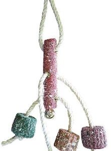 BT3023 TROS KORAAL BAL+SISAL VOOR PAPEGAAI 50CM