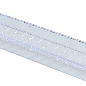 100 / VOLIERE EETBAK TRANSP. + ROOSTER 39CM