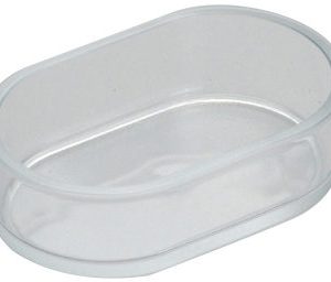 072 /OVAAL BAKJE TRANSPARANT