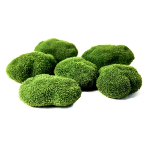 Waterplant Kunst Mosbollen (6 stuks)