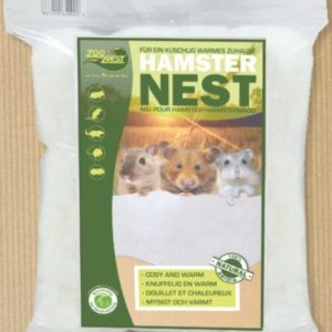 HAMSTERNEST 100 GR WIT ZOOBEST