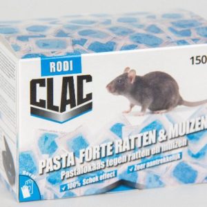 RODICLAC PASTA FORTE RATTEN & MUIZEN 150G (15X10G)