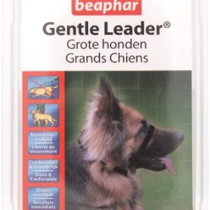 16261 GENTLE LEADER ZWART GROTE HOND