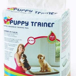 3246 PUPPY TRAINER PADS LARGE 15pc 60*45