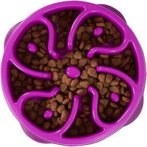 51005 FUN FEEDER MINI EETPOT PURPLE ?20CM SLO BOWL