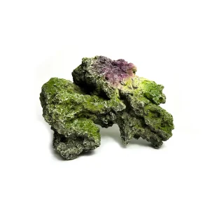 Natuurgetrouw Decor Moon Steen L - Aquarium - Koraal Ornament - 24 x 23 x1 4 (kleur)