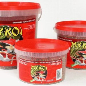 MY KOI ROOD 3MM MIX 3 KORRELS emmer 5 liter