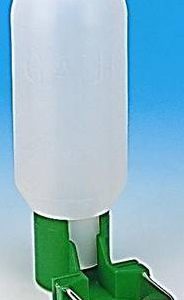 30055 DRINKFLES PLASTIEK+METAAL 350ML KONIJN