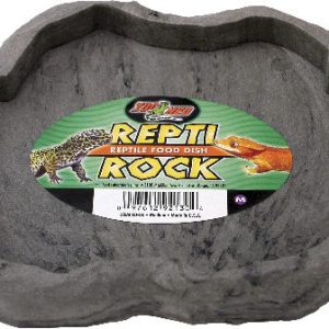 FD-30E REPTI ROCK FOOD DISH MED.18.4*15*2.2cm