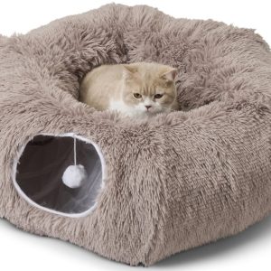 A2070 SNUGGLE TUNNEL Ø 85*26CM GRIJS