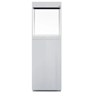 Aquarium Glossy Cube Day & Night Blanc Laqué LED AQUAEL - 135L