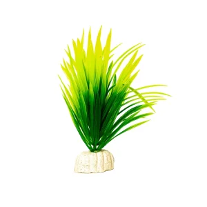 Aquarium Landschap Decoratie: Realistische Simulatie Water Gras Plastic Plant - 11cm