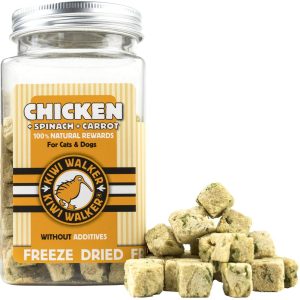 FDT-399 SNACK KIP+SPINAZIE+WORTEL 65G – KIWI WALKER