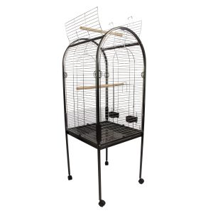 Junior papegaaikooi xxlight 55x55x130cm chroom