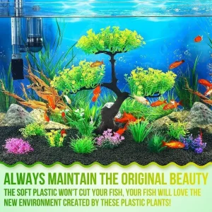 Aquarium plastic plantendecoratie