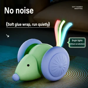 Interactieve Elektrische Kattenmuis – USB Oplaadbaar, BPA-vrij