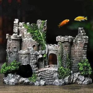 Hars Kasteel Aquarium Ornament