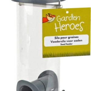 VOEDERSILO VOOR ZADEN METAAL 8*30CM GARDEN HEROES