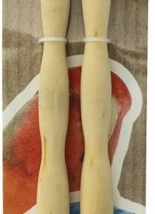 ZF1041 ZITSTOK HOUT 23CM 2ST