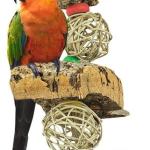 ZF5281 TOREN BALLEN EN KURK M Ø 12*60CM