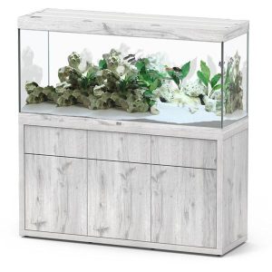 Sublime Ultra 150 x 50 AQUATLANTIS Chêne Blanc - Aquarium Equipé 419 L