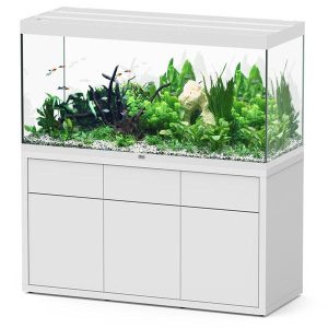 Sublime Ultra 150 x 60 AQUATLANTIS Blanc Laqué - Aquarium Equipé 545 L