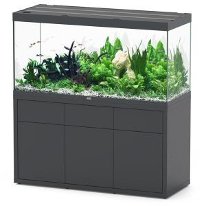 Sublime Ultra 150 x 60 AQUATLANTIS Gris Vésuve Laqué - Aquarium Equipé 545 L