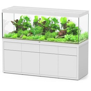Sublime Ultra 200 x 70 AQUATLANTIS Blanc Laqué - Aquarium Equipé 853 L