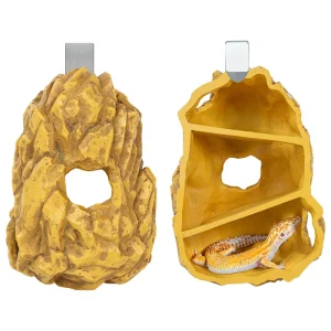 Hookable Multi-Levels Hideout REPTIZOO - Cachette Multi-Niveaux à Suspendre