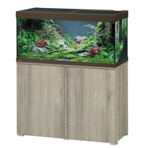 Aquarium Équipé Vivaline LED 240 Combi Chêne Gris Bronze EHEIM - 16,5W