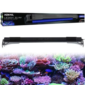 Éclairage LED Leddy Slim Actinic AQUAEL - Noir 36W