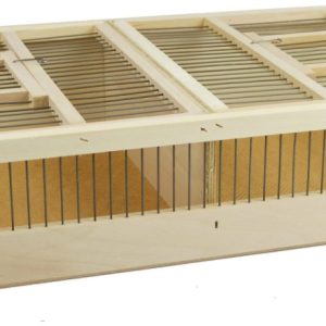 PLATTE REN DUBBEL TRANSPORTKOOI  68*30*11