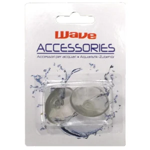 Ventouses avec Crochets x2 WAVE - pour Tuyau 4/6 mm